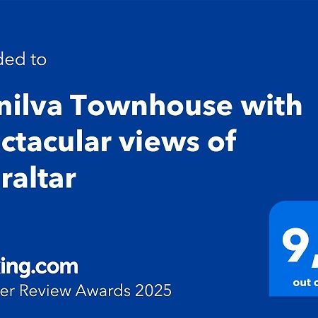 Manilva Townhouse With Spectacular Views Of Gibraltar 빌라 외부 사진