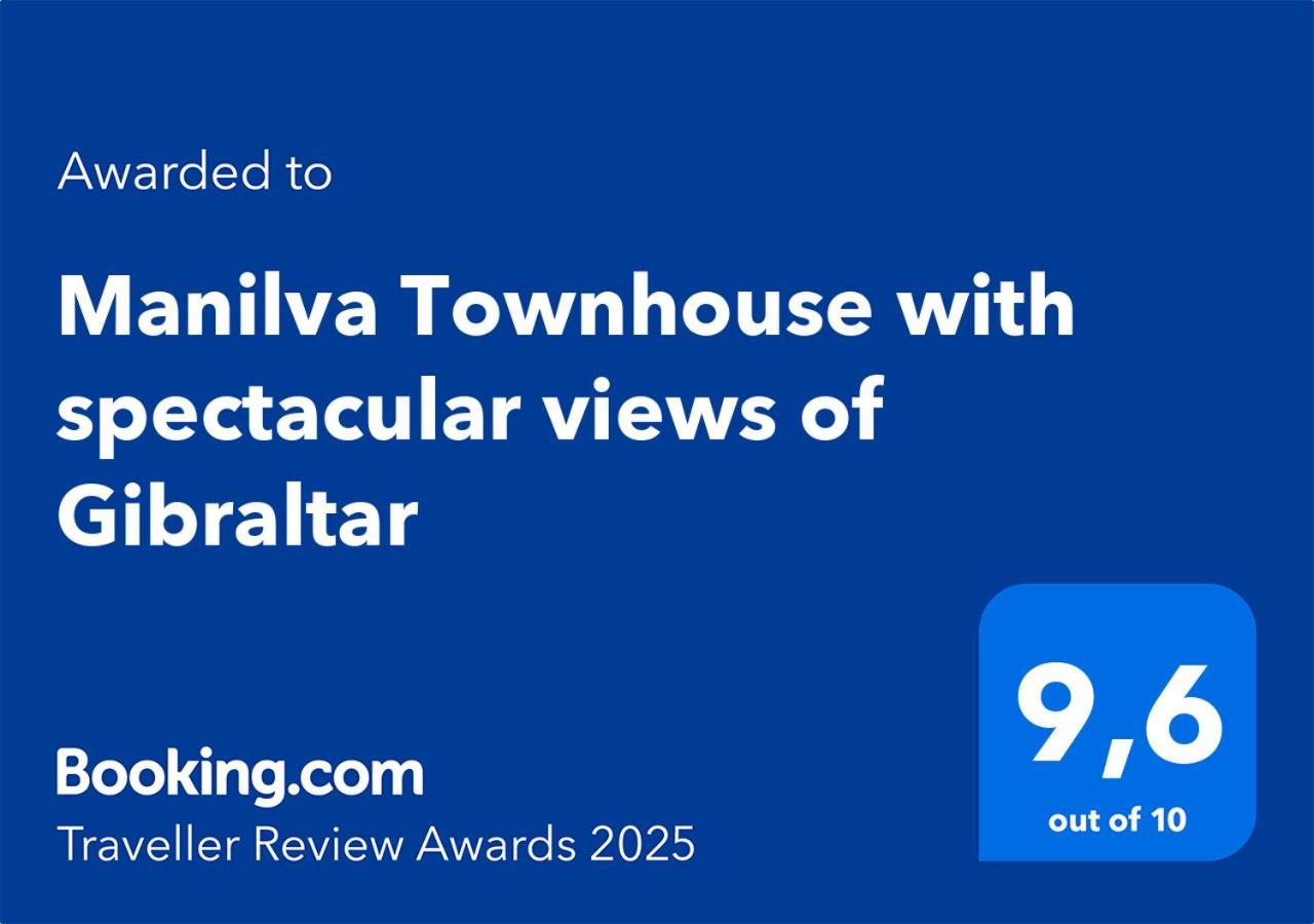 Manilva Townhouse With Spectacular Views Of Gibraltar 빌라 외부 사진